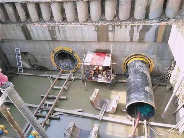 湖南頂管施工工程現(xiàn)場(chǎng)