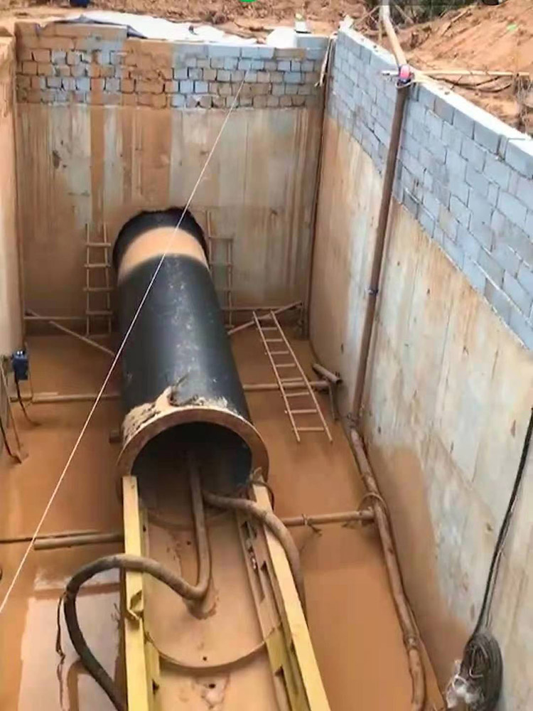 平原頂管施工工作井